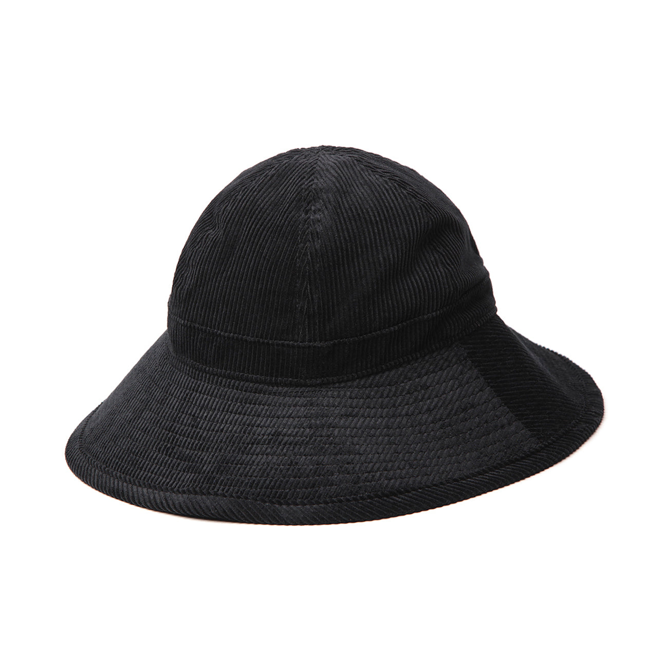 BIG HAT (CORDUROY) - BLACK