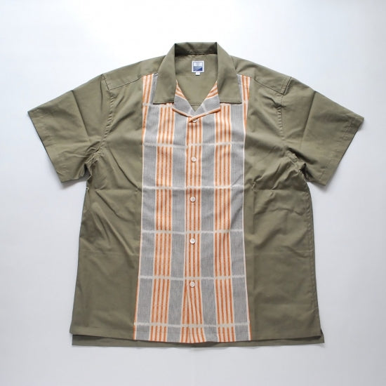 S/S Shirts For JOURNAL STANDARD relume - KHAKI / ORANGE