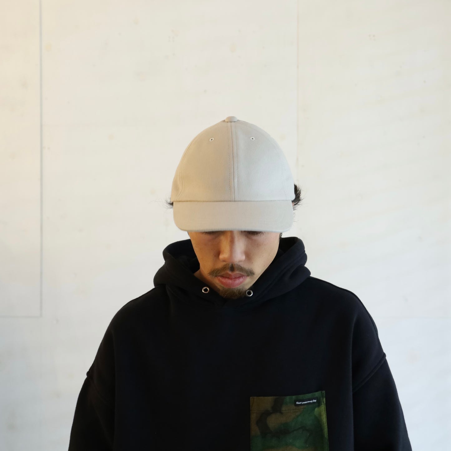 KED CAP (FLANNEL) - GRAYGE