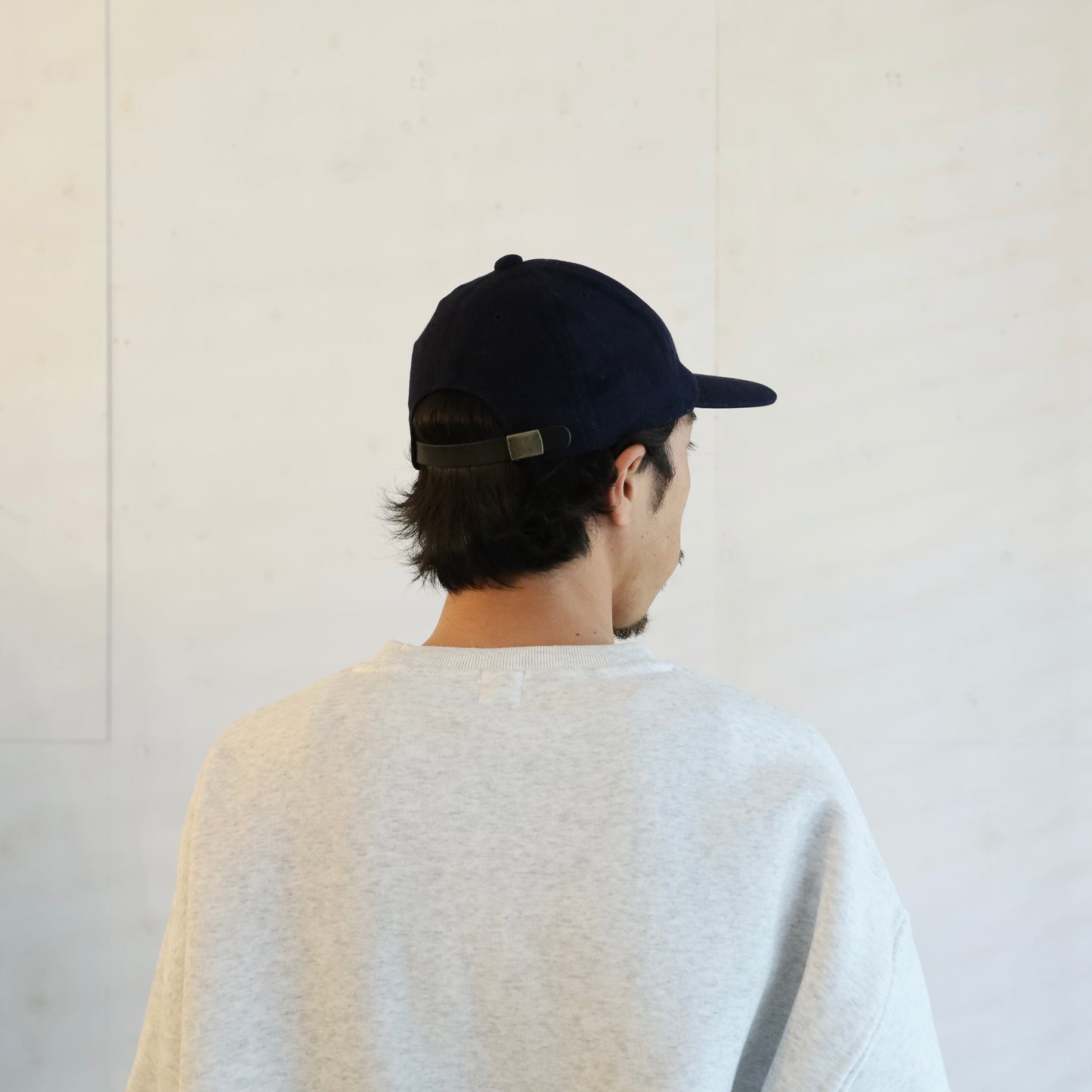 KED CAP (FLANNEL) - NAVY