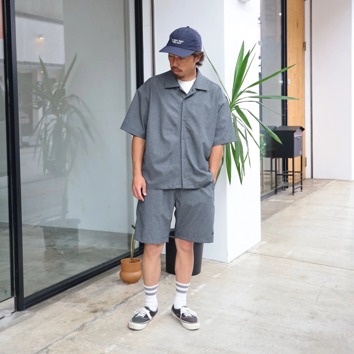 EVERY DAY THE DAY KED CAP - NAVY