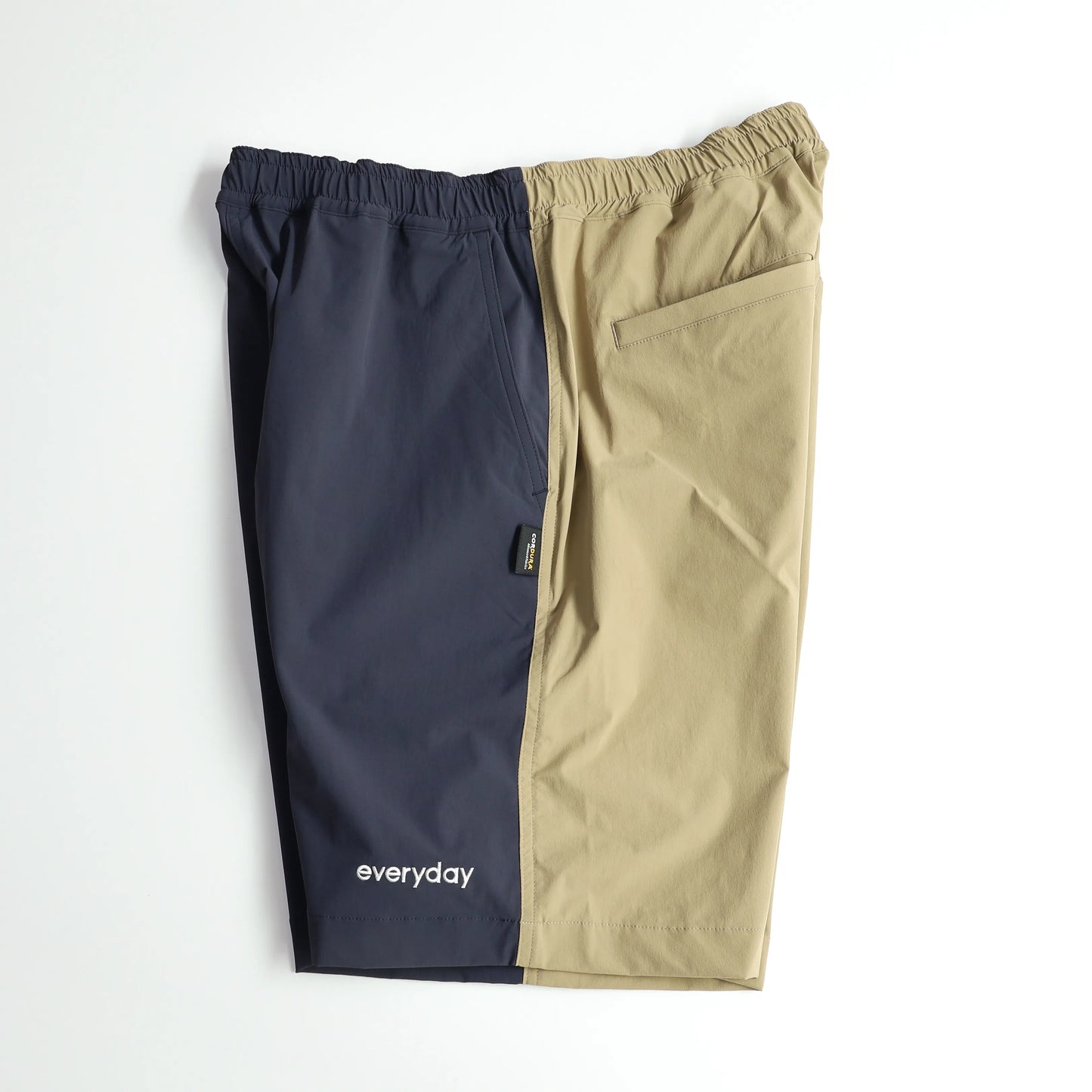 CORDURA 4WAY STRECH 2TONE RELAX TAC SHORTS - NAVY×BEIGE