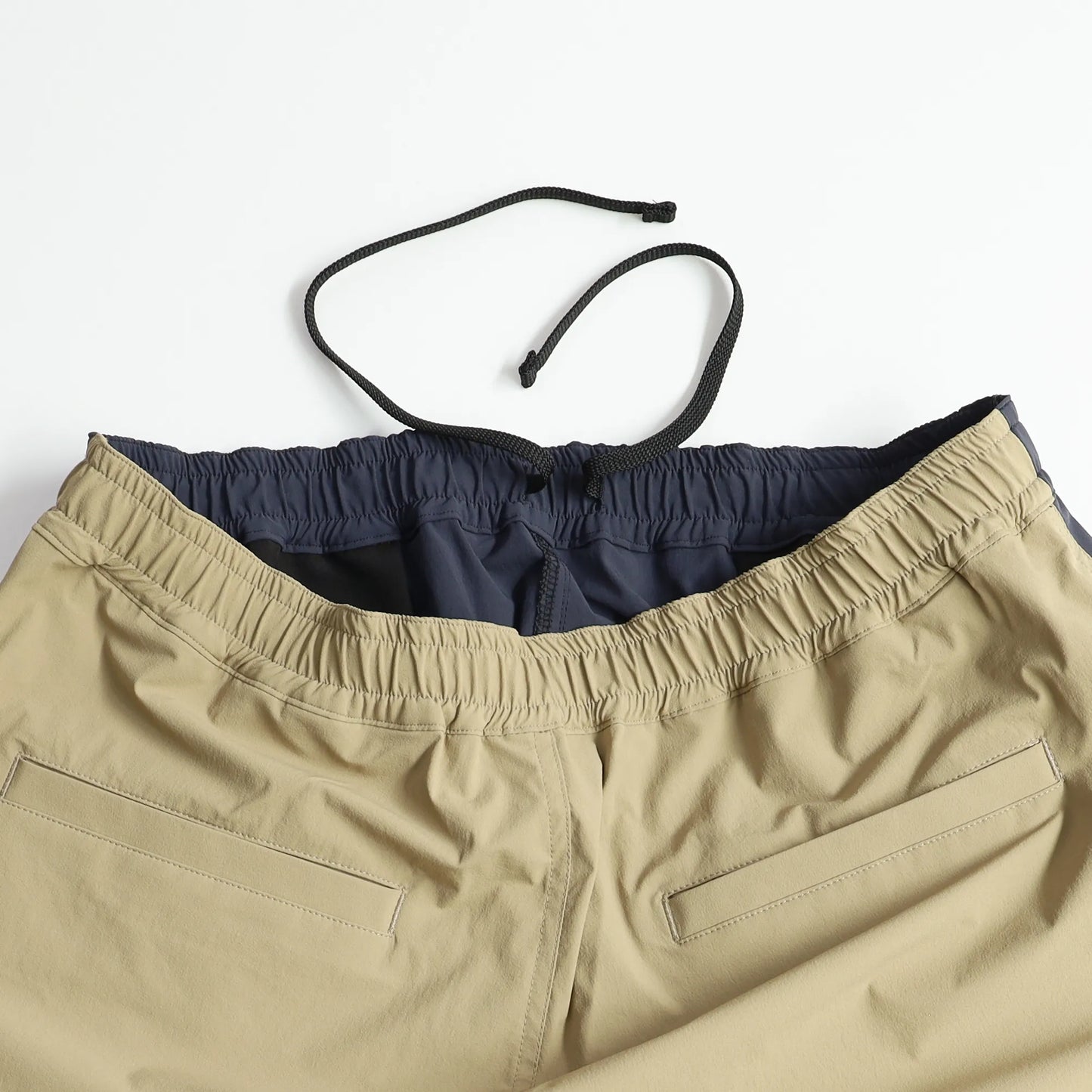 CORDURA 4WAY STRECH 2TONE RELAX TAC SHORTS - NAVY×BEIGE
