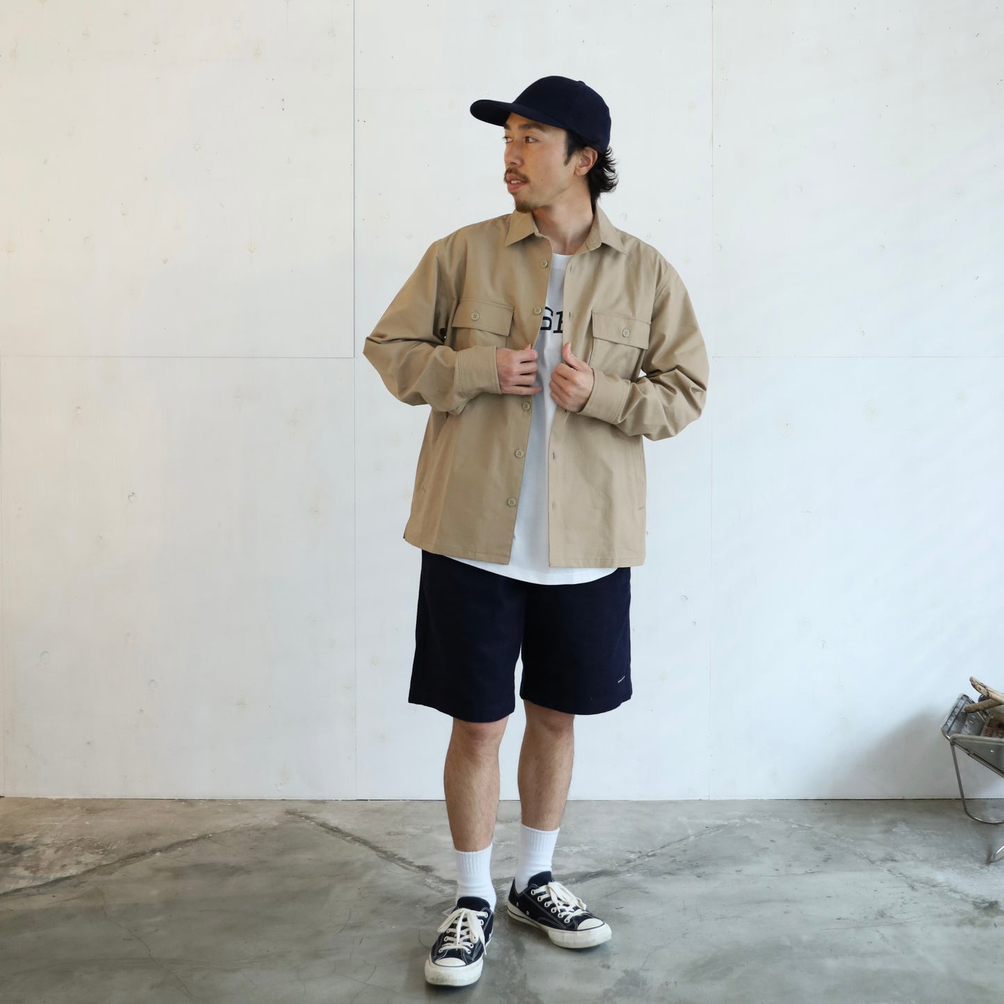 KED SHIRTS (RIP STOP) - BEIGE