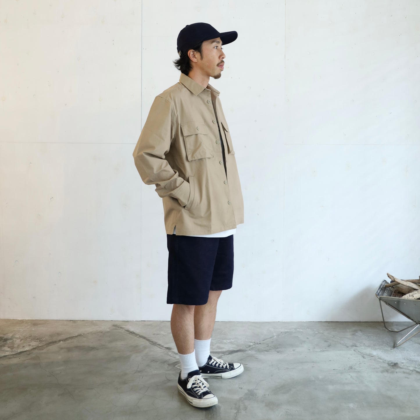 KED SHIRTS (RIP STOP) - BEIGE