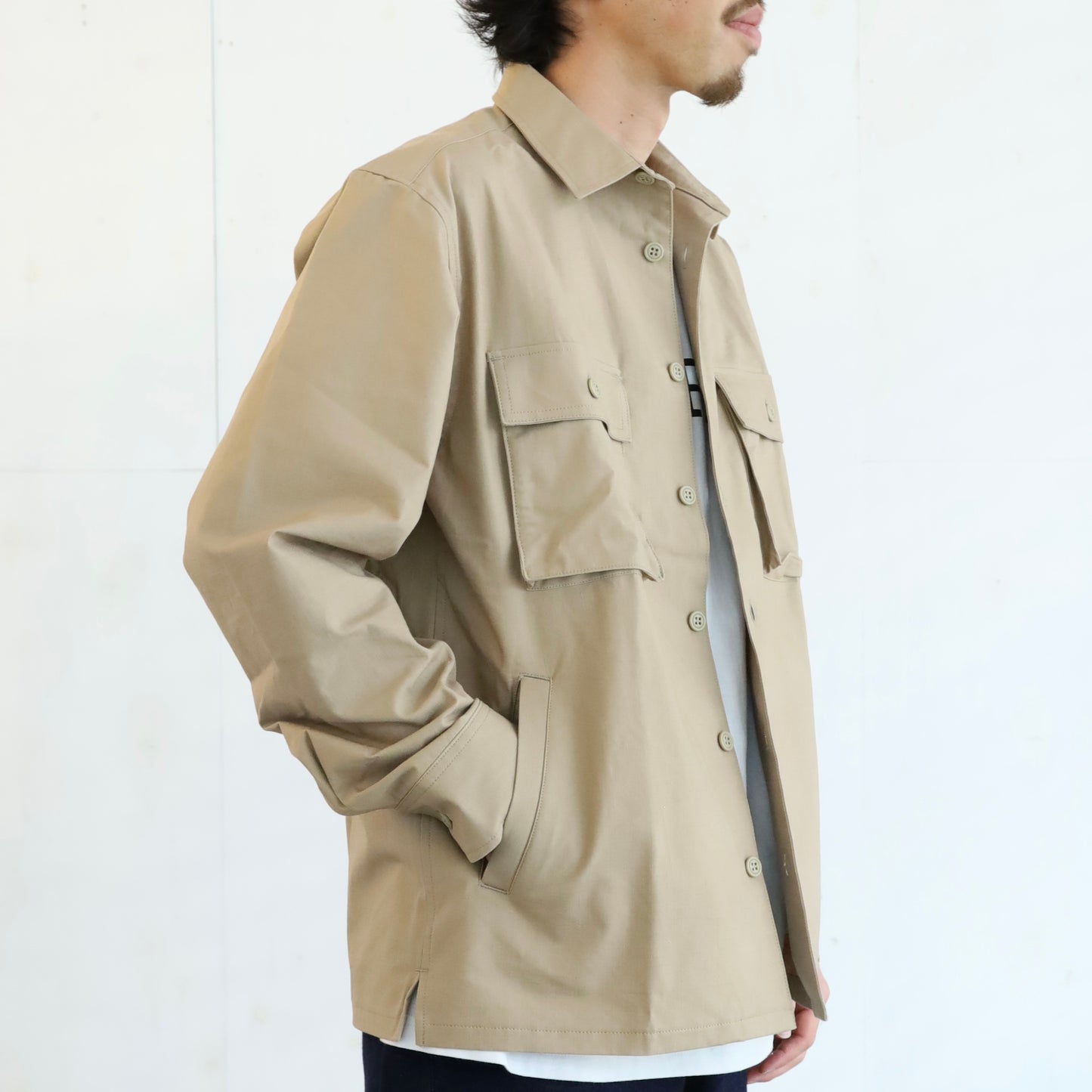 KED SHIRTS (RIP STOP) - BEIGE