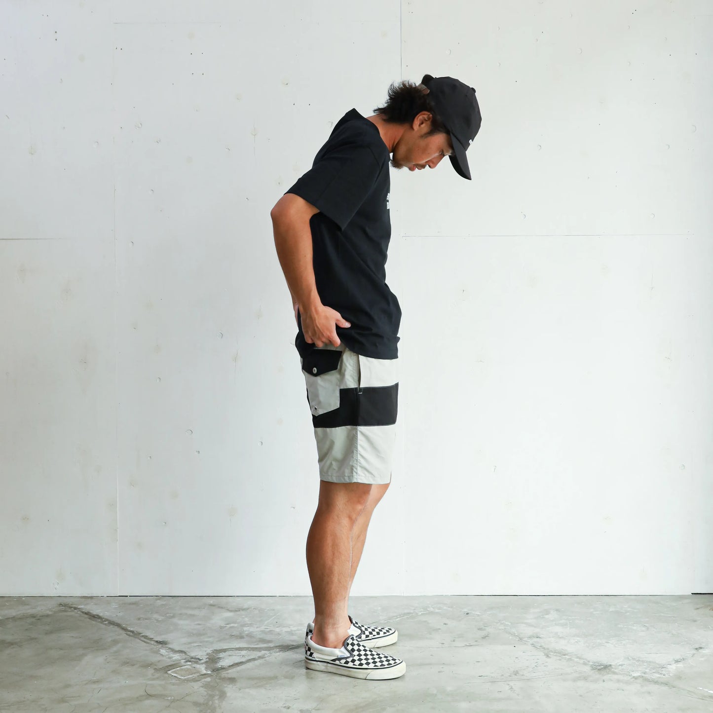 COAST Ⅱ CENTER LINE - GRAY×BLACK