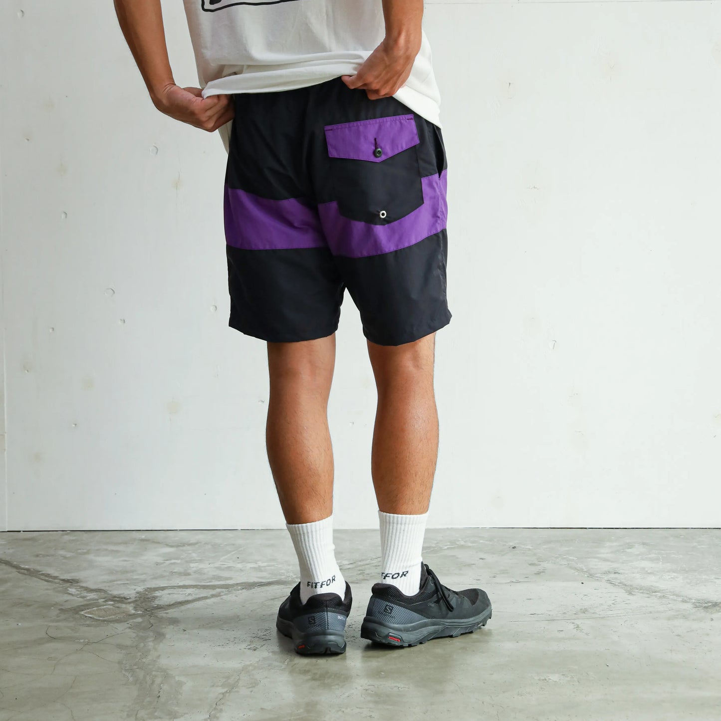COAST Ⅱ CENTER LINE - BLACK×PURPLE
