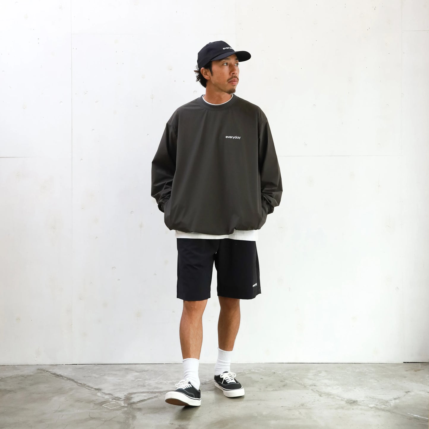 CORDURA 4WAY STRECH L/S ACTIVE P/O - CHARCOAL