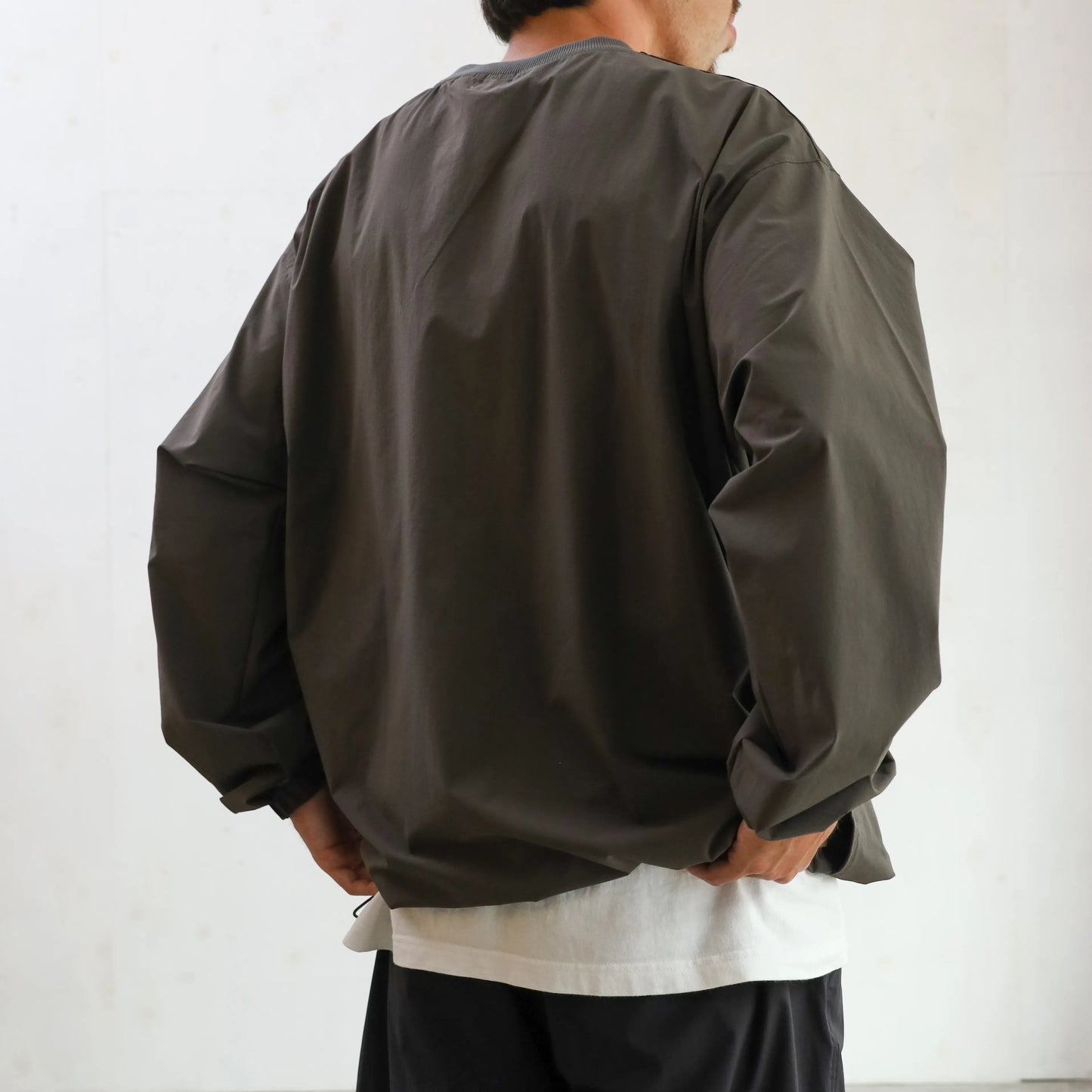 CORDURA 4WAY STRECH L/S ACTIVE P/O - CHARCOAL