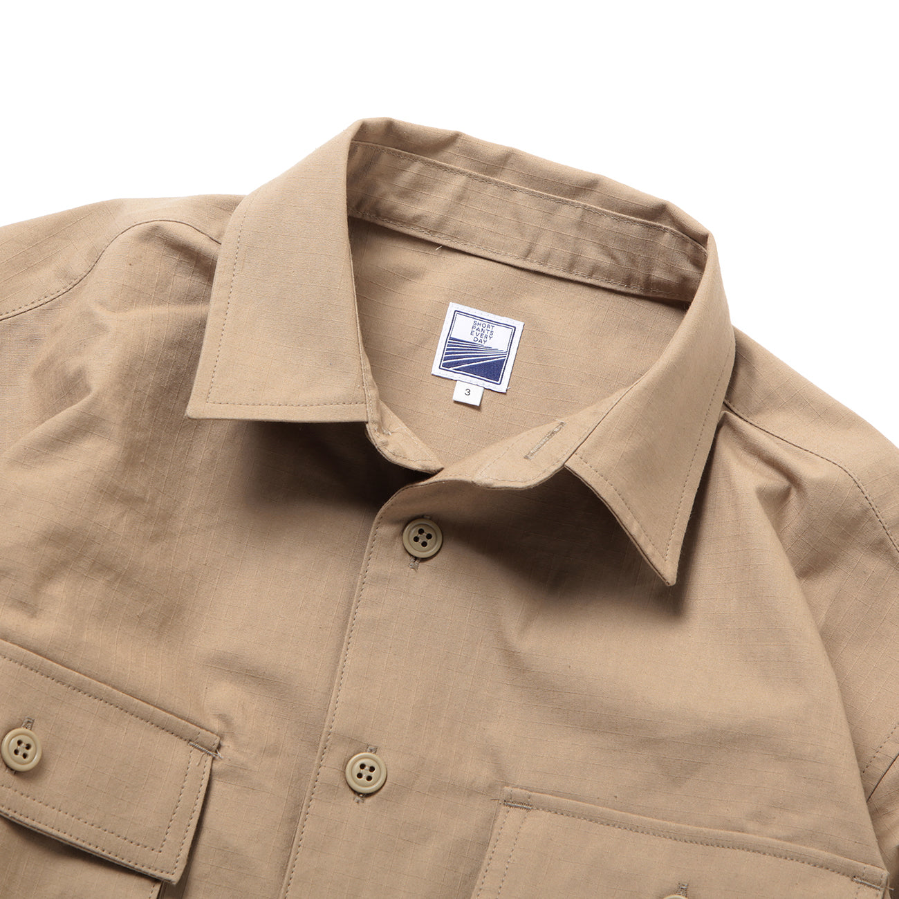 KED SHIRTS (RIP STOP) - BEIGE