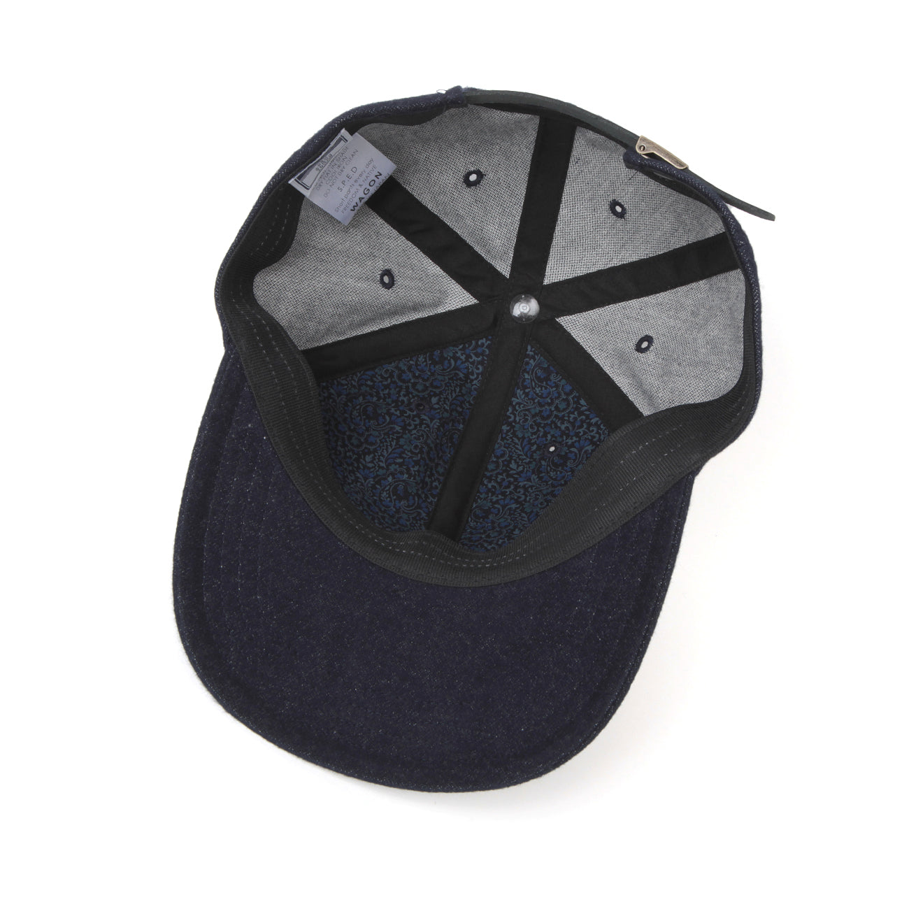 KED CAP (FLANNEL) - NAVY