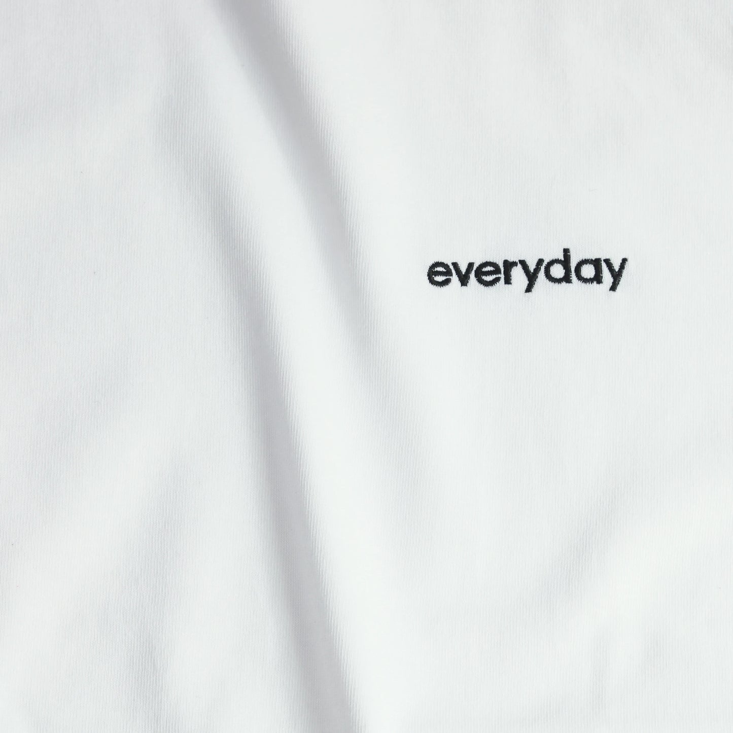 everyday HEAVY WEIGHT L/S T-SHIRTS - WHITE