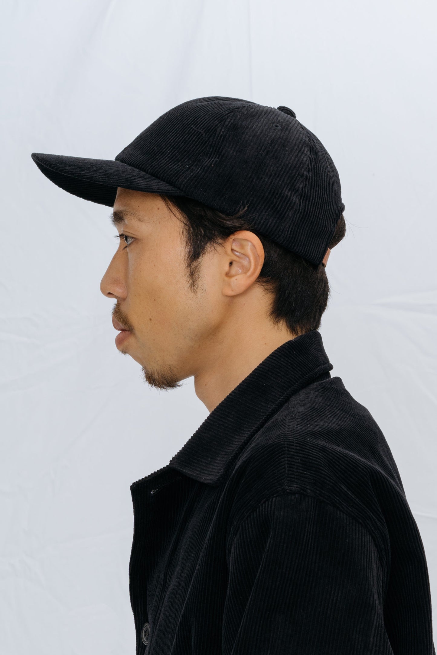 KED CAP (CORDUROY) - BLACK