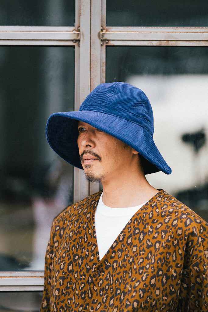 BIG HAT (CORDUROY) - NAVY