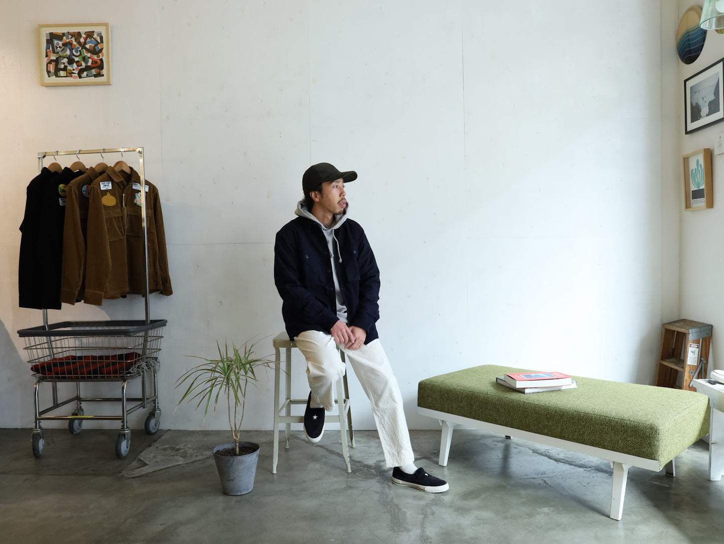 170cm 60kg サイズ2着用