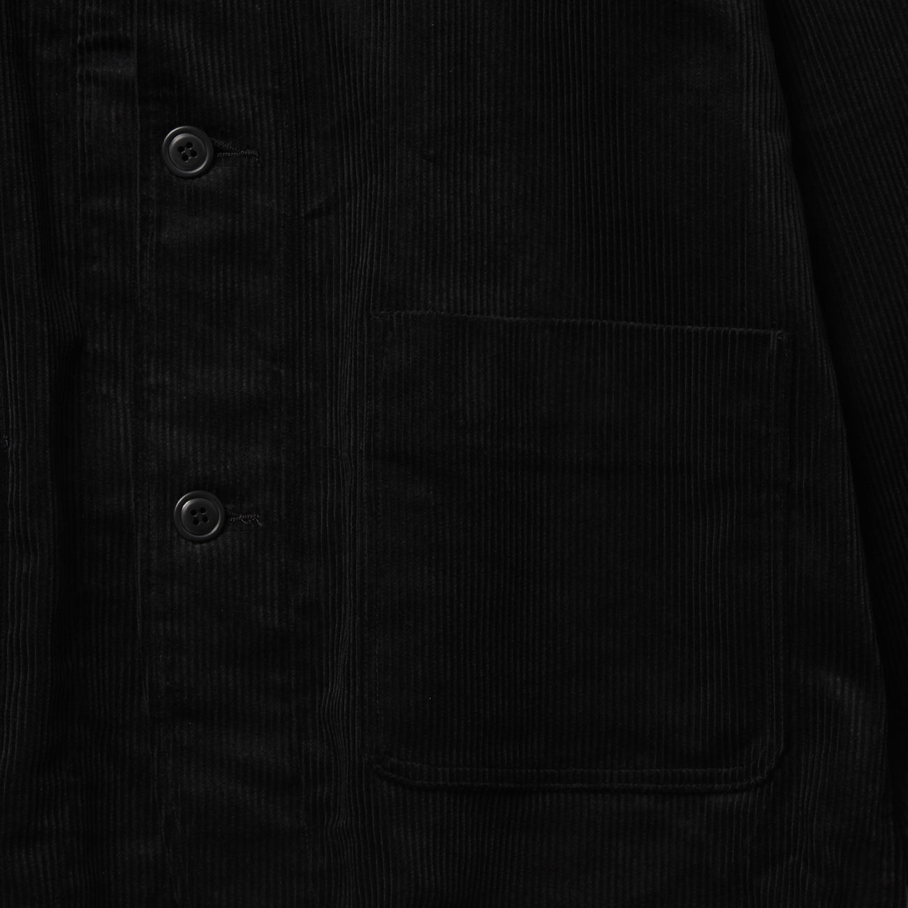 KED JACKET (CORDUROY) - BLACK