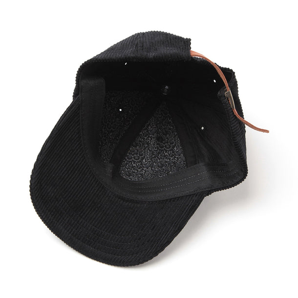 KED CAP (CORDUROY) - BLACK