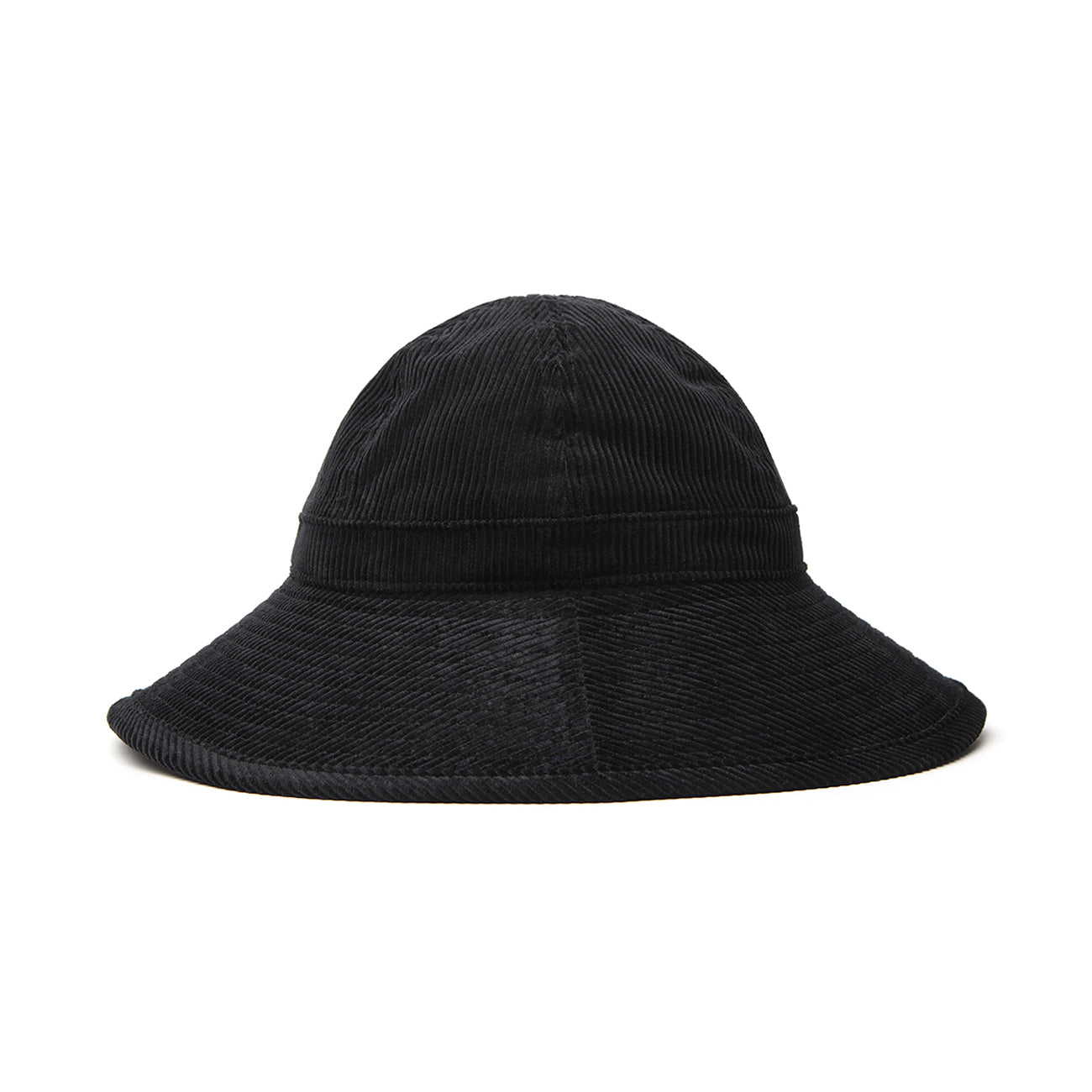 BIG HAT (CORDUROY) - BLACK