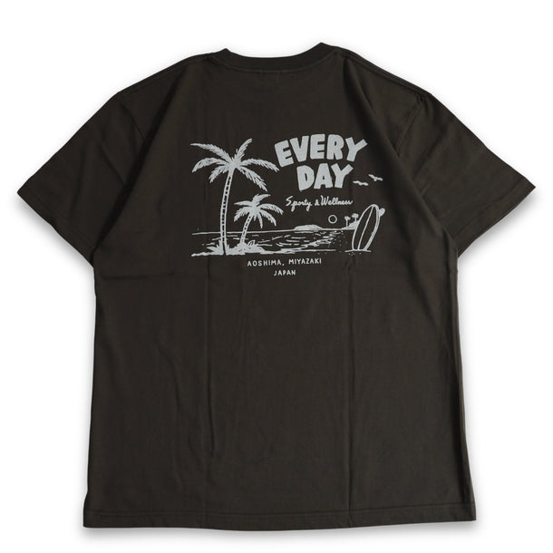 AOSHIMA BEACH T - BLACK