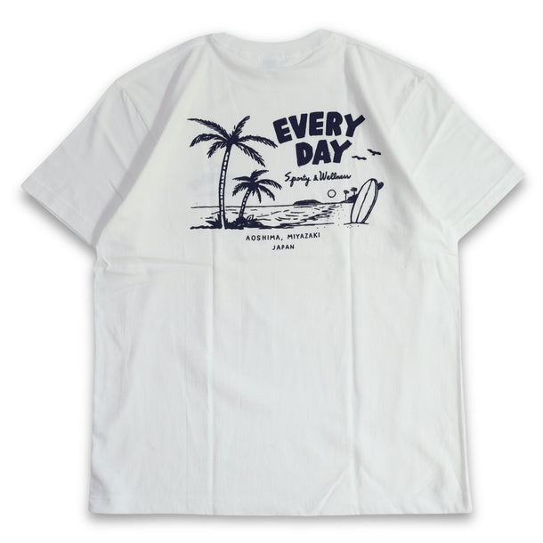 AOSHIMA BEACH T - WHITE