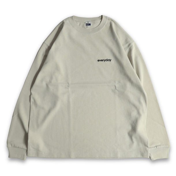 everyday HEAVY WEIGHT L/S T-SHIRTS
