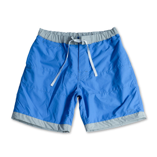 BOARD SHORTS 3LINE - BLUE×GRAY