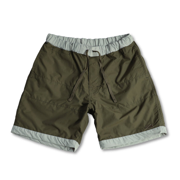 BOARD SHORTS 3LINE KHAKI×GRAY