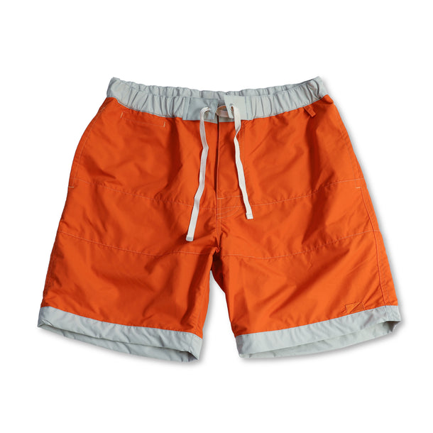 BOARD SHORTS 3LINE ORANGE×GRAY | Short pants every day