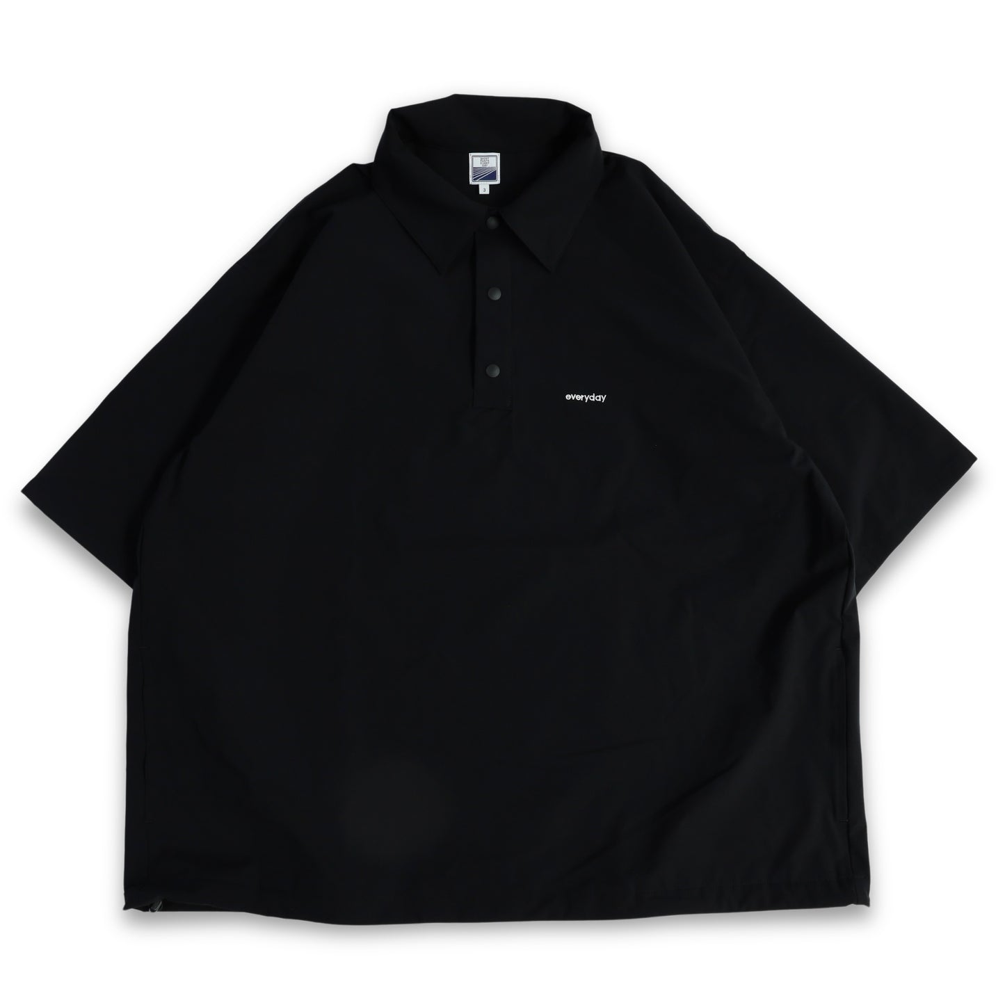STRETCH COOL AIR S/S ACTIVE POLO - BLACK