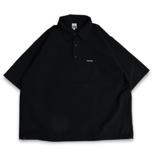 STRETCH COOL AIR S/S ACTIVE POLO - BLACK