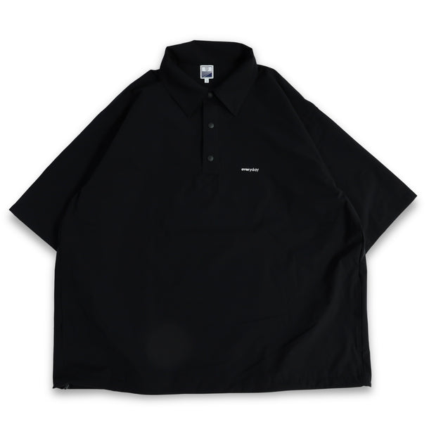 STRETCH COOL AIR S/S ACTIVE POLO - BLACK