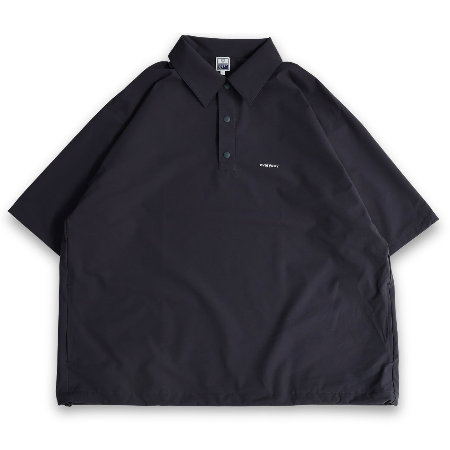 STRETCH COOL AIR S/S ACTIVE POLO - CHARCOAL