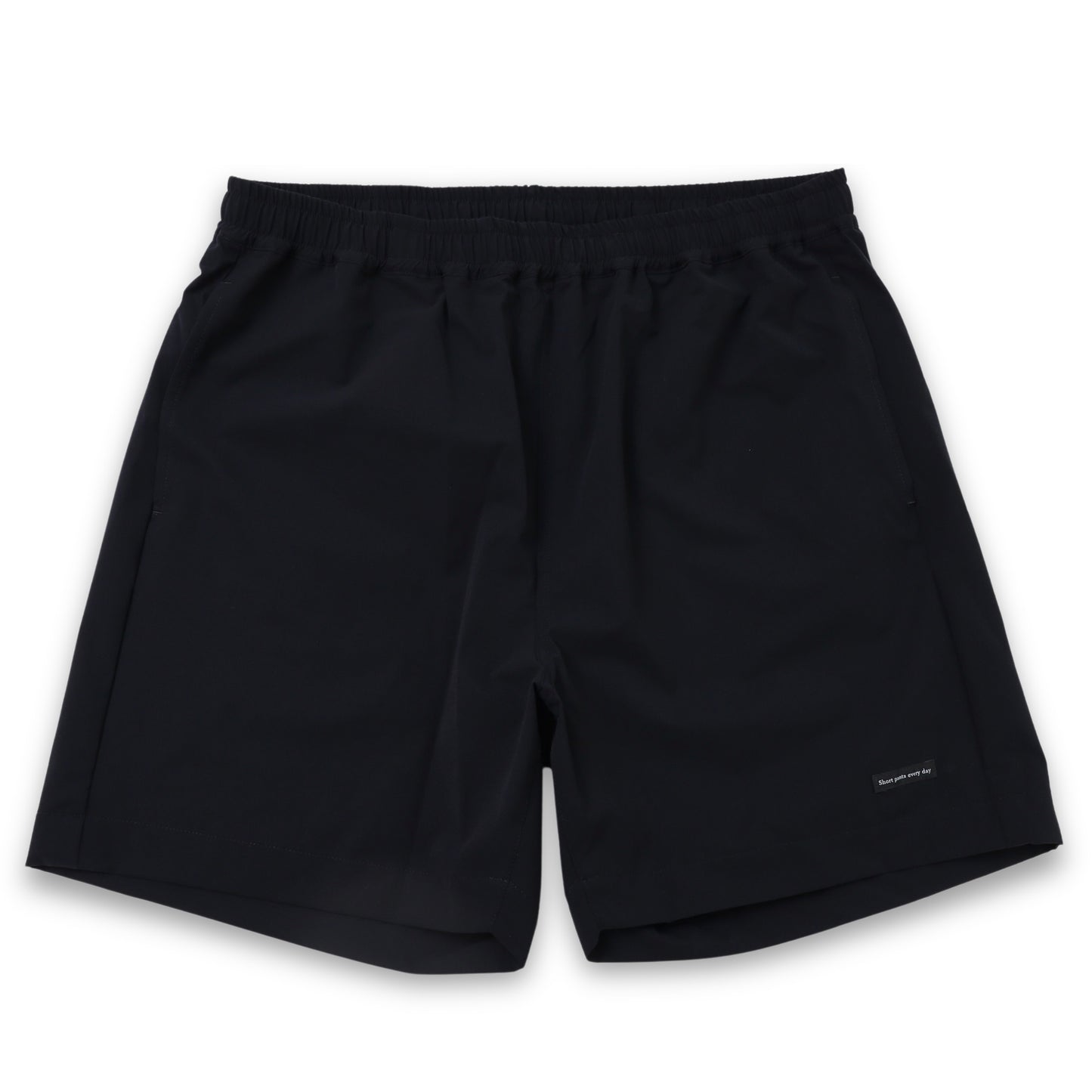 STRECH COOL AIR BASIC SHORTS - BLACK