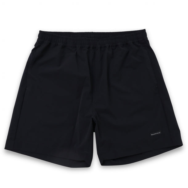 STRECH COOL AIR BASIC SHORTS - BLACK
