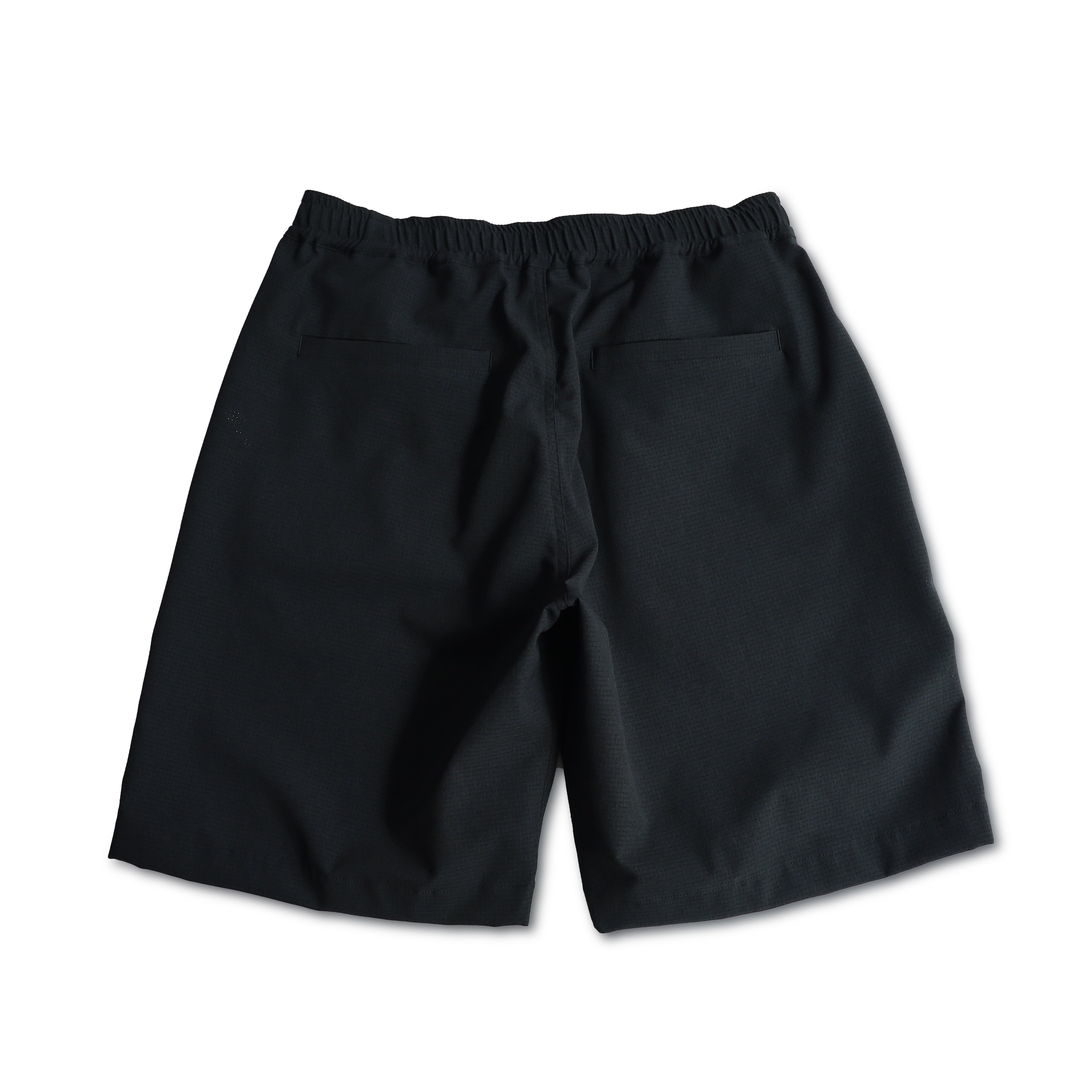 STRECH COOL AIR RELAX TAC SHORTS - BLACK | Short pants every day