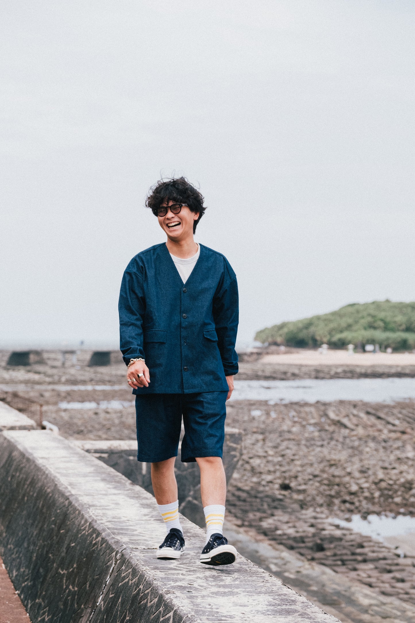 RELAX SHORTS Ⅱ (DENIM) - INDIGO