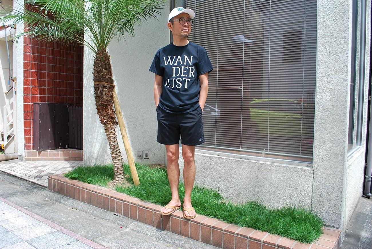 WANDERLUST S/S T-Shirts BLACK - PURPLE