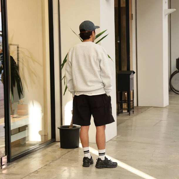 AOSHIMA EVERY DAY CREW SWEAT - ASH GRAY