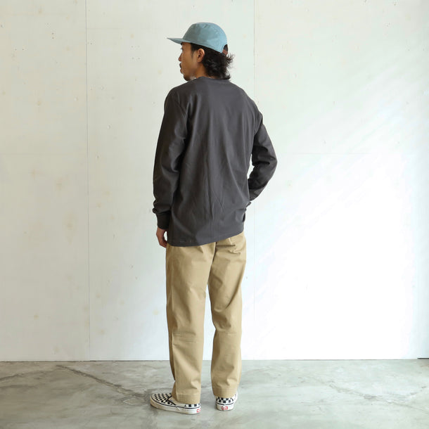 AOSHIMA EVERY DAY L/S T-SHIRTS - BLACK