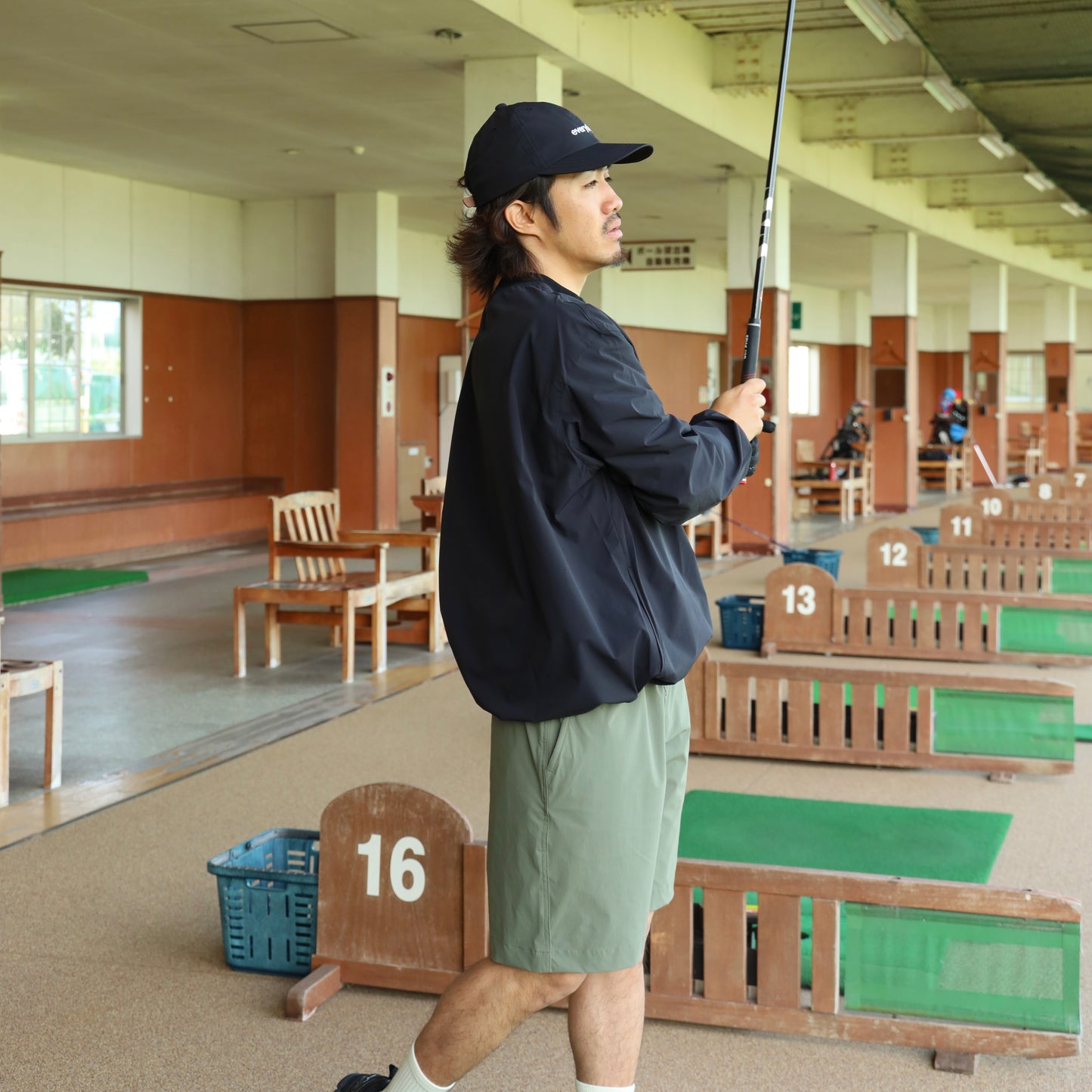 STRETCH 4WAY CORDURA L/S ACTIVE P/O - BLACK