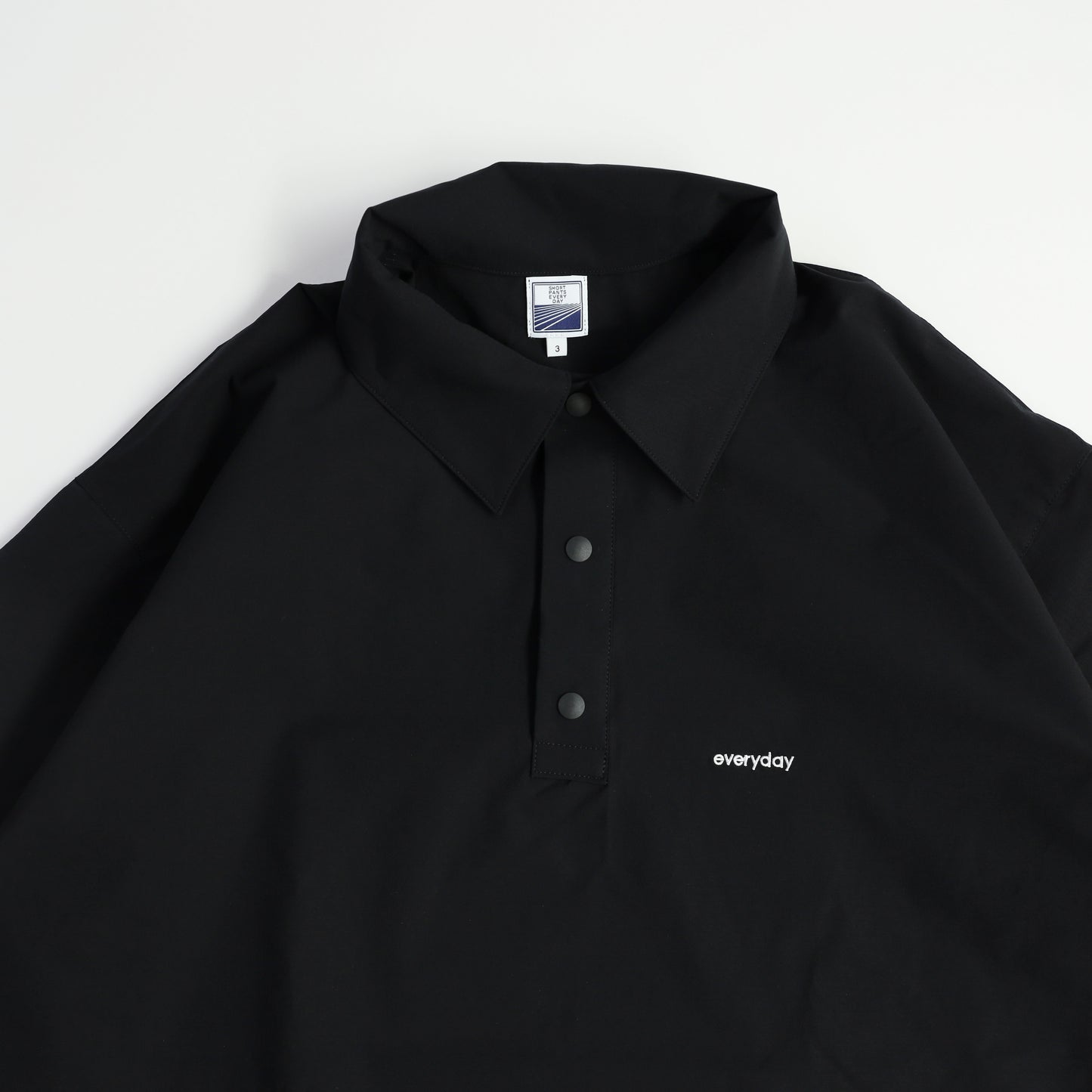STRETCH COOL AIR S/S ACTIVE POLO - BLACK