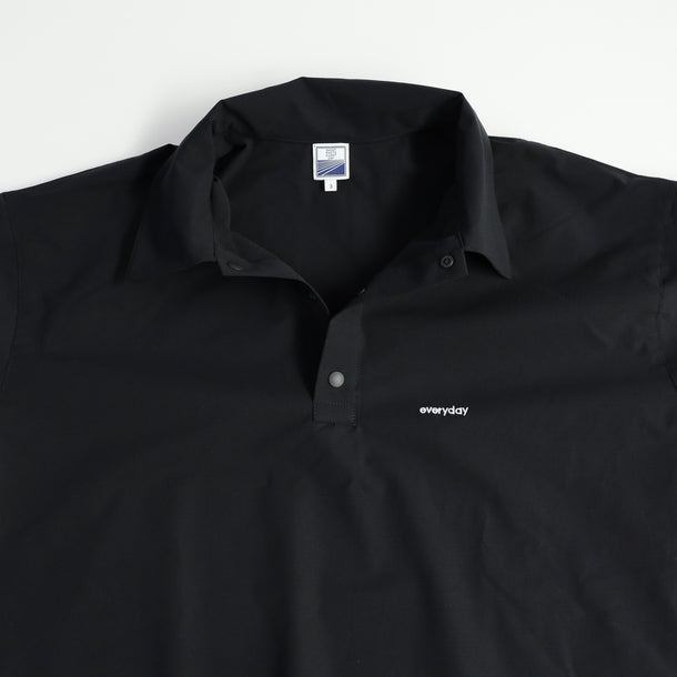 STRETCH COOL AIR S/S ACTIVE POLO - BLACK