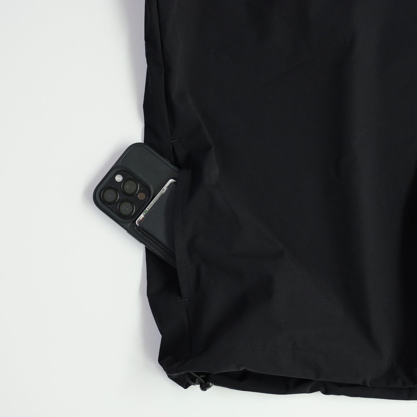 STRETCH COOL AIR S/S ACTIVE POLO - BLACK