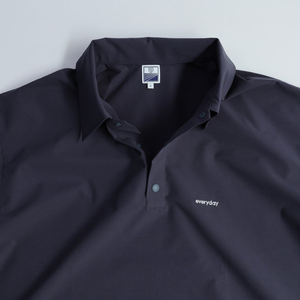 STRETCH COOL AIR S/S ACTIVE POLO - CHARCOAL