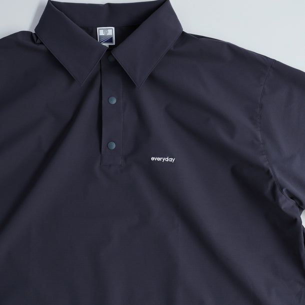 STRETCH COOL AIR S/S ACTIVE POLO - CHARCOAL