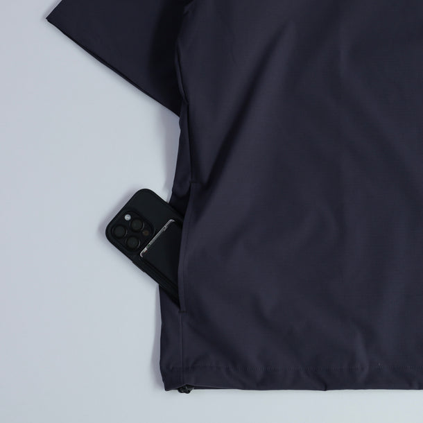 STRETCH COOL AIR S/S ACTIVE POLO - CHARCOAL