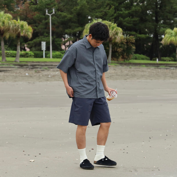 [Restock] STRETCH COOL AIR S/S SHIRTS - CHARCOAL