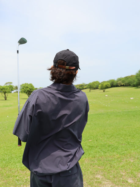 STRETCH COOL AIR S/S ACTIVE POLO - CHARCOAL
