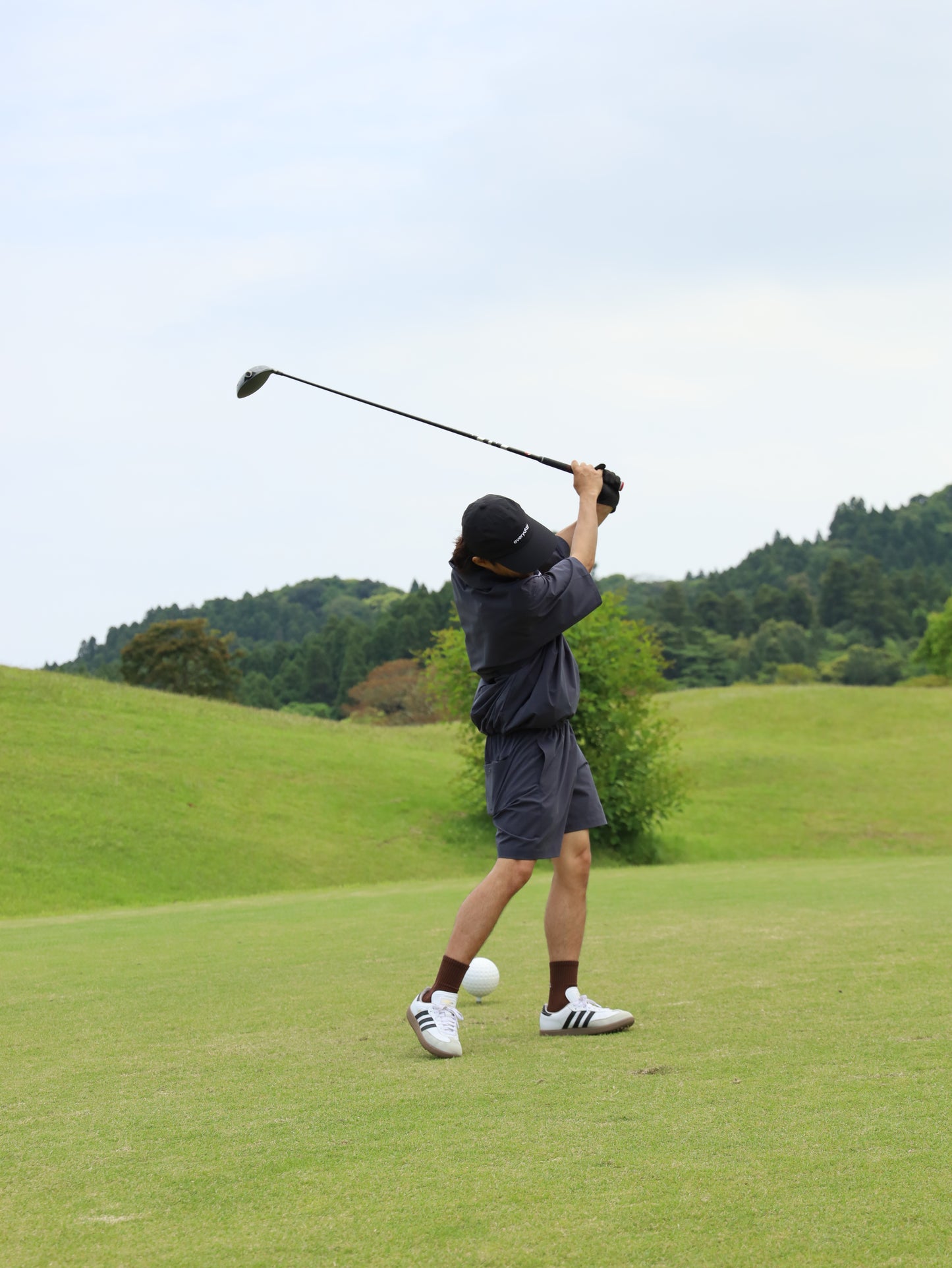 STRETCH COOL AIR S/S ACTIVE POLO - CHARCOAL
